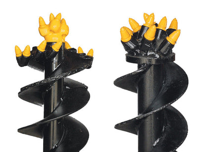 Star Industries Auger Bits | Diameter 6" – 36" | 10–35 GPM | For Skid Steers