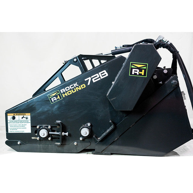 Rock-Hound Landscape Rake | Model 72B & 72B-3 | Cutting Width 72" | Hydraulic Flow Range 13+ GPM | For Skid Steers
