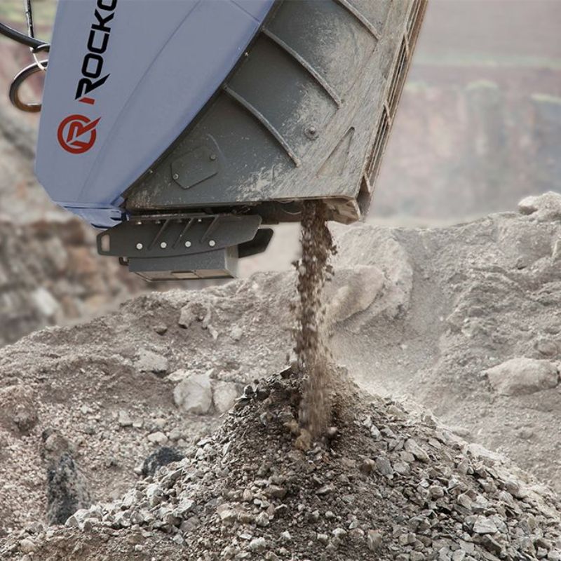 RockZone Rock Crusher Attachment | RCR Series | Width 43" - 72" | Machine Size 10 - 35+ Tons | For Excavators