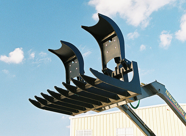 Star Industries Root Grapple Bucket | Models 170-66 To 170DG-84 | Size 66" To 84" | 8 To 30+ GPM | For Skid Steer