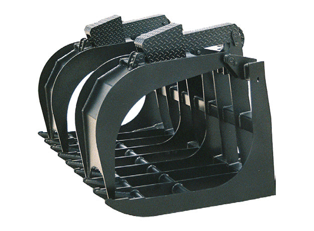 Star Industries Root Grapple Bucket | Models 170-66 To 170DG-84 | Size 66" To 84" | 8 To 30+ GPM | For Skid Steer