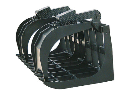 Star Industries Root Grapple Bucket | Models 170-66 To 170DG-84 | Size 66" To 84" | 8 To 30+ GPM | For Skid Steer