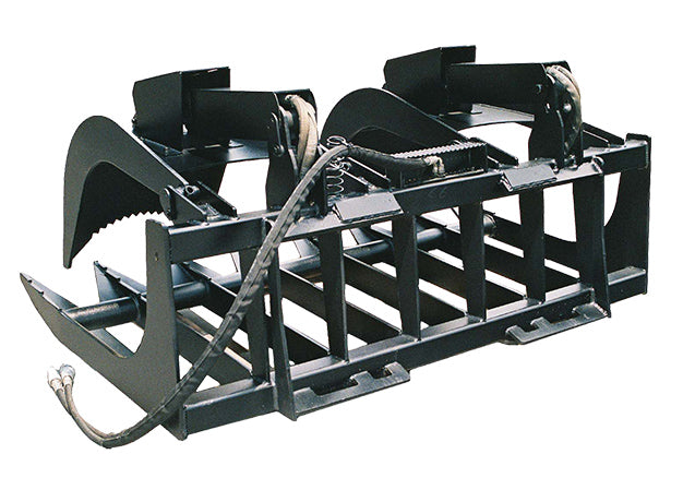 Star Industries Root Grapple Bucket | Models 170-66 To 170DG-84 | Size 66" To 84" | 8 To 30+ GPM | For Skid Steer