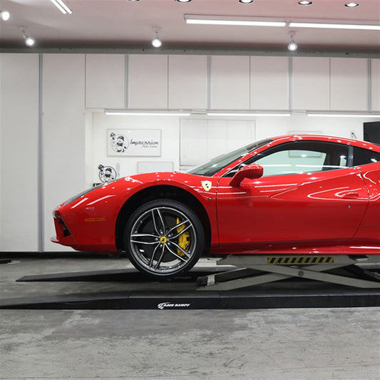 Race Ramps Car Lift Ramps | Model RR-CLR-4 | 4° Approach | 14" W x 185" L x 4" H | 6,000 lb Capacity | For Low-Profile Cars & Garage Lifts