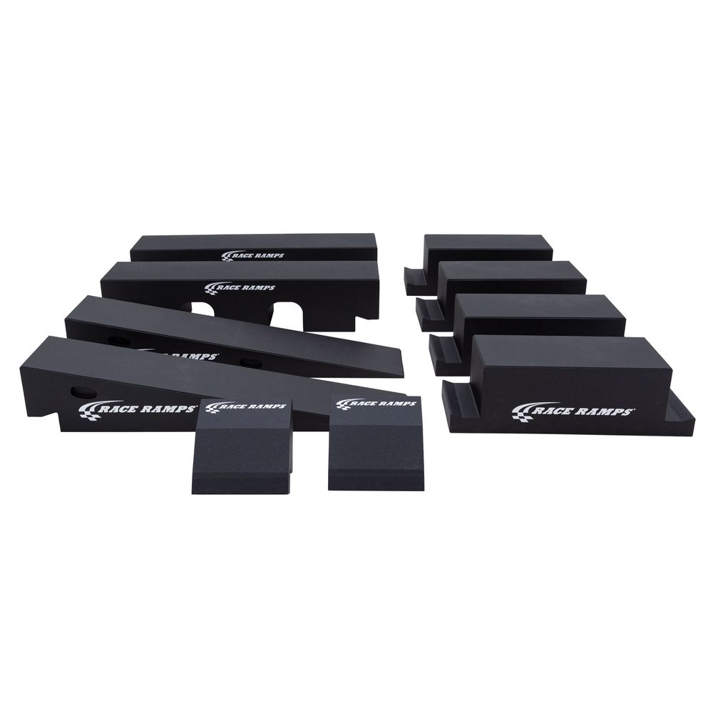 Race Ramps Restyler Ramps Classic | Model RR-RESTYLE-16 | 16" Wide | 14" Lift | 6,000 lb Capacity | Wheelbase 82" To 128" | For Vehicle Wrap & Maintenance