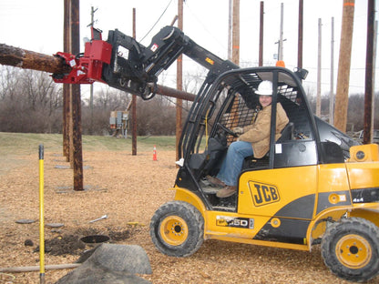 Ez Spot UR Attachment Double Pole Claw | Model EZ-0008 | Jaw Opening 14" | 20–30 GPM | 3–5 Tons | For Skid Steer, Compact Track Loaders, Wheel Loaders, Excavators, Mini Excavators, Telehandlers & Backhoes