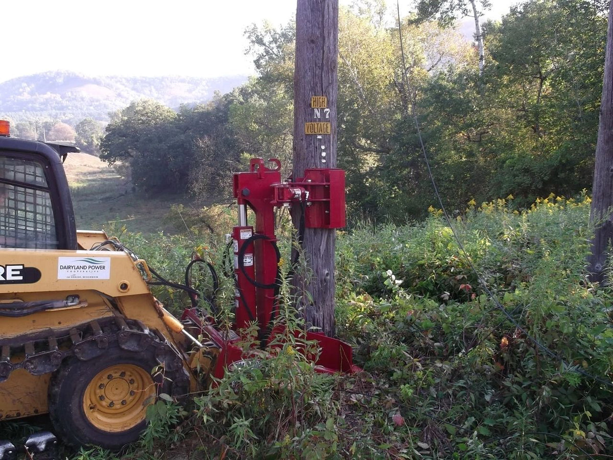 EZ Spot UR Attachment Pole Jack | Model EZ-PJ001 | Jaw Opening Range 9"–31" | 20–30 GPM | 3–5 Tons | For Skid Steer, Compact Track Loaders, Wheel Loaders, Excavators, Mini Excavators, Telehandlers & Backhoes