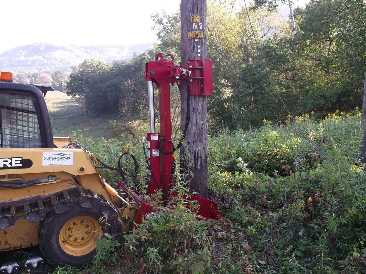 EZ Spot UR Attachment Pole Jack | Model EZ-PJ001 | Jaw Opening Range 9"–31" | 20–30 GPM | 3–5 Tons | For Skid Steer, Compact Track Loaders, Wheel Loaders, Excavators, Mini Excavators, Telehandlers & Backhoes