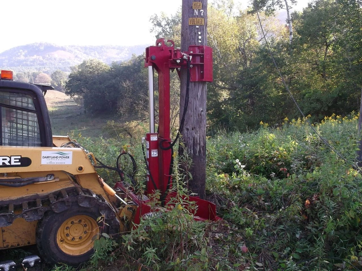 EZ Spot UR Attachment Pole Jack | Model EZ-PJ001 | Jaw Opening Range 9"–31" | 20–30 GPM | 3–5 Tons | For Skid Steer, Compact Track Loaders, Wheel Loaders, Excavators, Mini Excavators, Telehandlers & Backhoes
