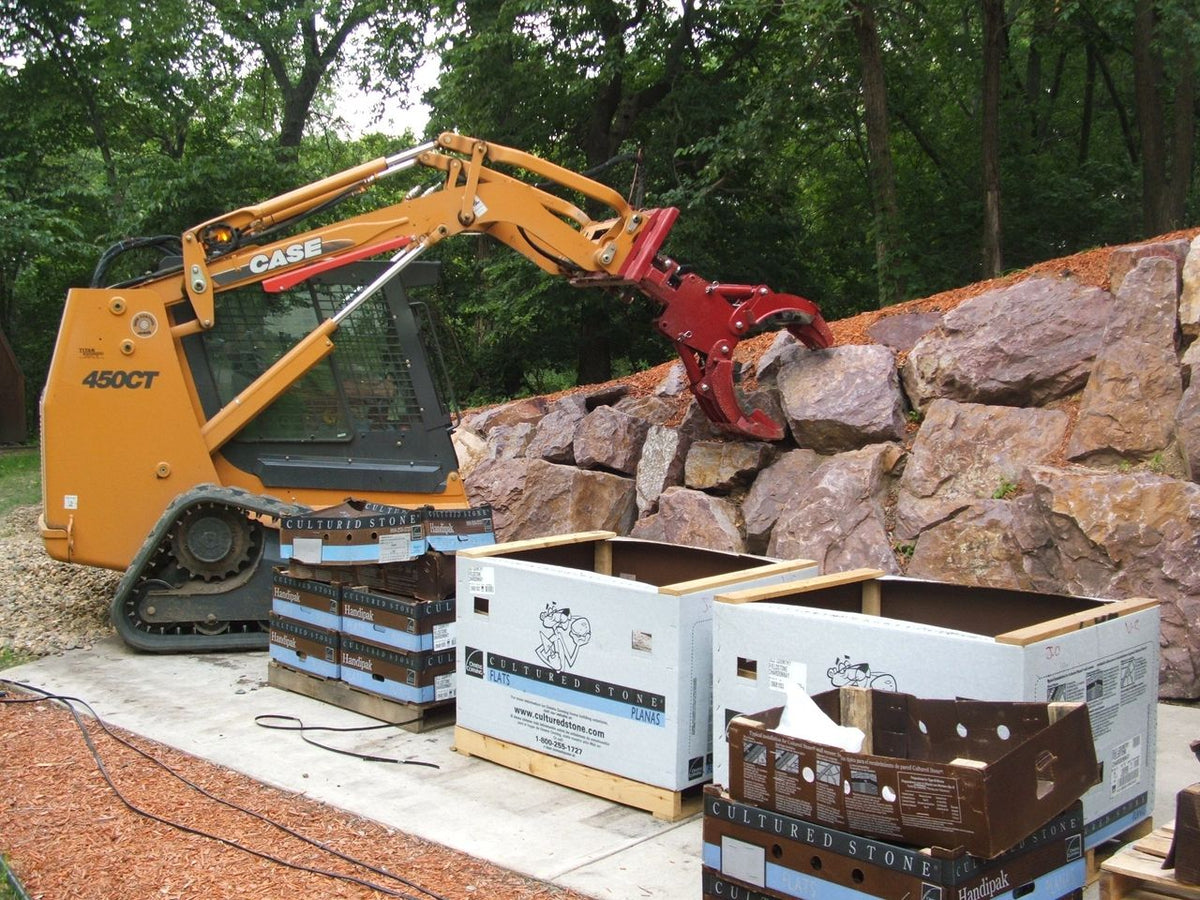 Ez Spot Ur Attachment 5 Finger Rock & Tree Hand | Model EZ-2010 | 42" Opening | 20–30 GPM | 3–5 Ton | For Skid Steer, Compact Track Loaders, Wheel Loaders, Excavators, Mini Excavators, Telehandlers & Backhoes