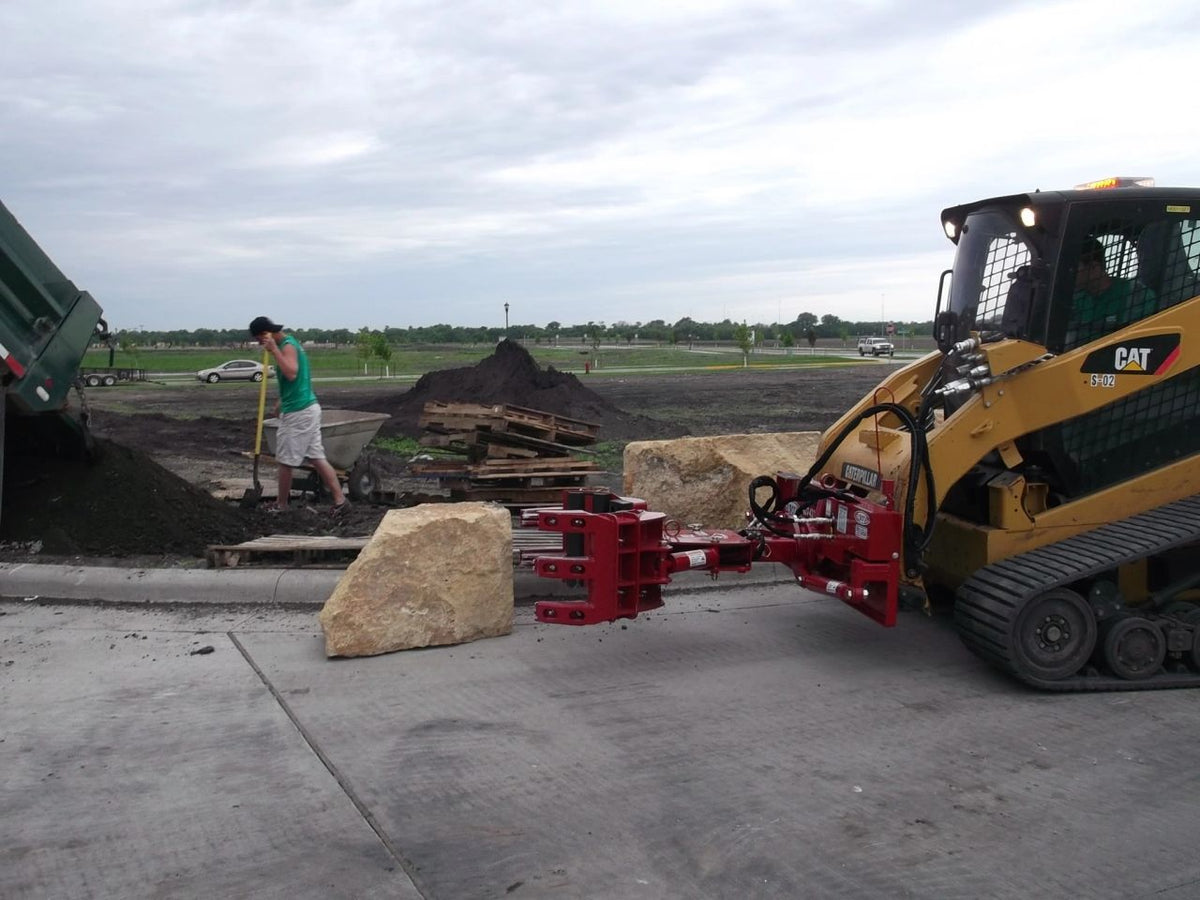 Ez Spot Ur Attachment 5 Finger Rock & Tree Hand | Model EZ-2010 | 42" Opening | 20–30 GPM | 3–5 Ton | For Skid Steer, Compact Track Loaders, Wheel Loaders, Excavators, Mini Excavators, Telehandlers & Backhoes