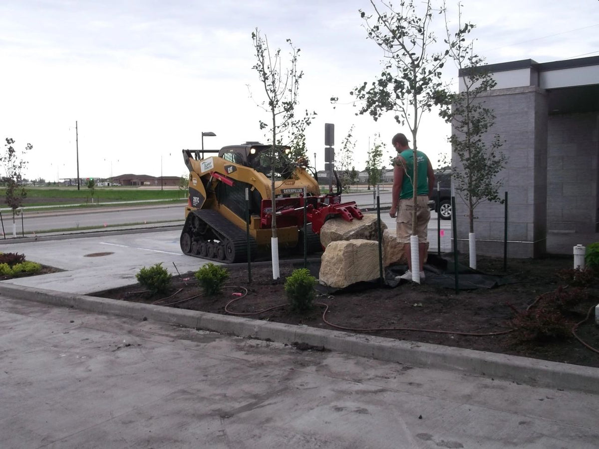 Ez Spot Ur Attachment 5 Finger Rock & Tree Hand | Model EZ-2010 | 42" Opening | 20–30 GPM | 3–5 Ton | For Skid Steer, Compact Track Loaders, Wheel Loaders, Excavators, Mini Excavators, Telehandlers & Backhoes