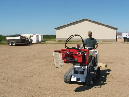Ez Spot Ur Attachment Compact Utility Rotator | Model EZ-00CR | 200° Rotation | 20–30 GPM | For Mini Track Loaders