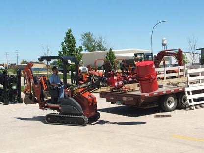Ez Spot Ur Attachment Compact Utility Rotator | Model EZ-00CR | 200° Rotation | 20–30 GPM | For Mini Track Loaders