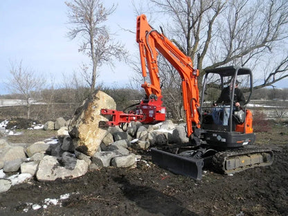 Ez Spot UR Attachment Rotator | Model EZ-001X | 2.94" Shaft | 3–6 Tons | For Mini Excavator
