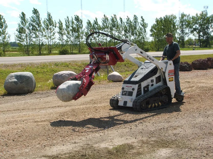 Ez Spot Ur Attachment Compact Utility Rotator | Model EZ-00CR | 200° Rotation | 20–30 GPM | For Mini Track Loaders