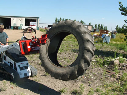 Ez Spot Ur Attachment Compact Utility Rotator | Model EZ-00CR | 200° Rotation | 20–30 GPM | For Mini Track Loaders