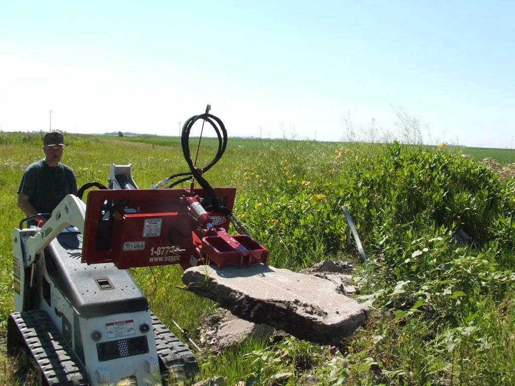 Ez Spot Ur Attachment Compact Utility Rotator | Model EZ-00CR | 200° Rotation | 20–30 GPM | For Mini Track Loaders