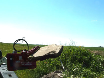 Ez Spot Ur Attachment Compact Utility Rotator | Model EZ-00CR | 200° Rotation | 20–30 GPM | For Mini Track Loaders