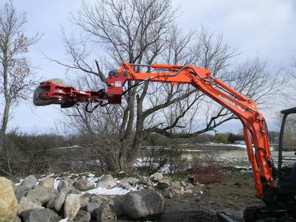 Ez Spot UR Attachment Rotator | Model EZ-001X | 2.94" Shaft | 3–6 Tons | For Mini Excavator