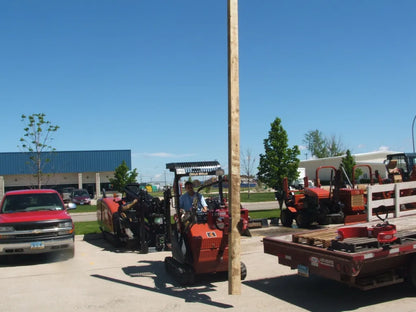 Ez Spot Ur Attachment Compact Utility Rotator | Model EZ-00CR | 200° Rotation | 20–30 GPM | For Mini Track Loaders
