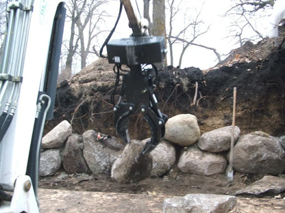 Ez Spot UR Attachment Rotator | Model EZ-001X | 2.94" Shaft | 3–6 Tons | For Mini Excavator