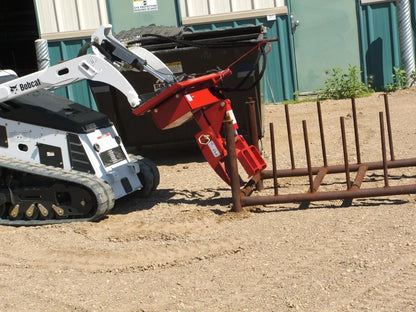 Ez Spot Ur Attachment Compact Utility Rotator | Model EZ-00CR | 200° Rotation | 20–30 GPM | For Mini Track Loaders