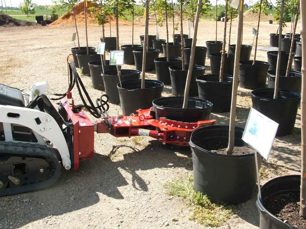 Ez Spot Ur Attachment Compact Utility Rotator | Model EZ-00CR | 200° Rotation | 20–30 GPM | For Mini Track Loaders
