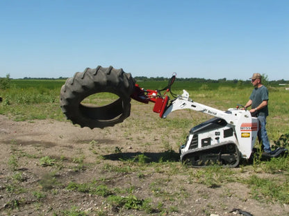 Ez Spot Ur Attachment Compact Utility Rotator | Model EZ-00CR | 200° Rotation | 20–30 GPM | For Mini Track Loaders