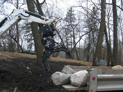 Ez Spot UR Attachment Rotator | Model EZ-001X | 2.94" Shaft | 3–6 Tons | For Mini Excavator