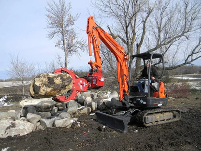 Ez Spot UR Attachment Rotator | Model EZ-001X | 2.94" Shaft | 3–6 Tons | For Mini Excavator