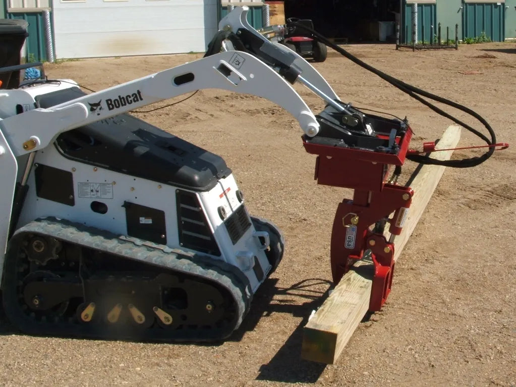 Ez Spot Ur Attachment Compact Utility Rotator | Model EZ-00CR | 200° Rotation | 20–30 GPM | For Mini Track Loaders