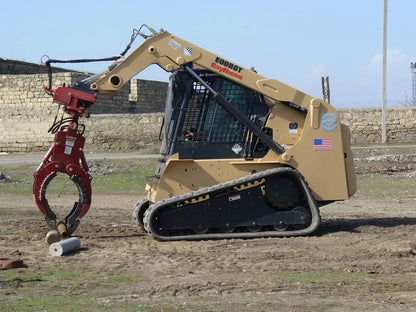 Ez Spot UR Attachment 3 Finger Rock & Tree Hand | Model EZ-0010 | 20–30 GPM | 3–5 Tons | For Skid Steer, Compact Track Loaders, Wheel Loaders, Excavators, Mini Excavators, Telehandlers & Backhoes