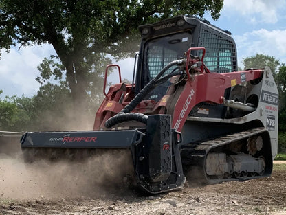 Grim Reaper Industries Rock Crushing Head | Model Mark I | Cut Width 72" | Hydraulic Flow Range 20–40 GPM | For Skid Steers