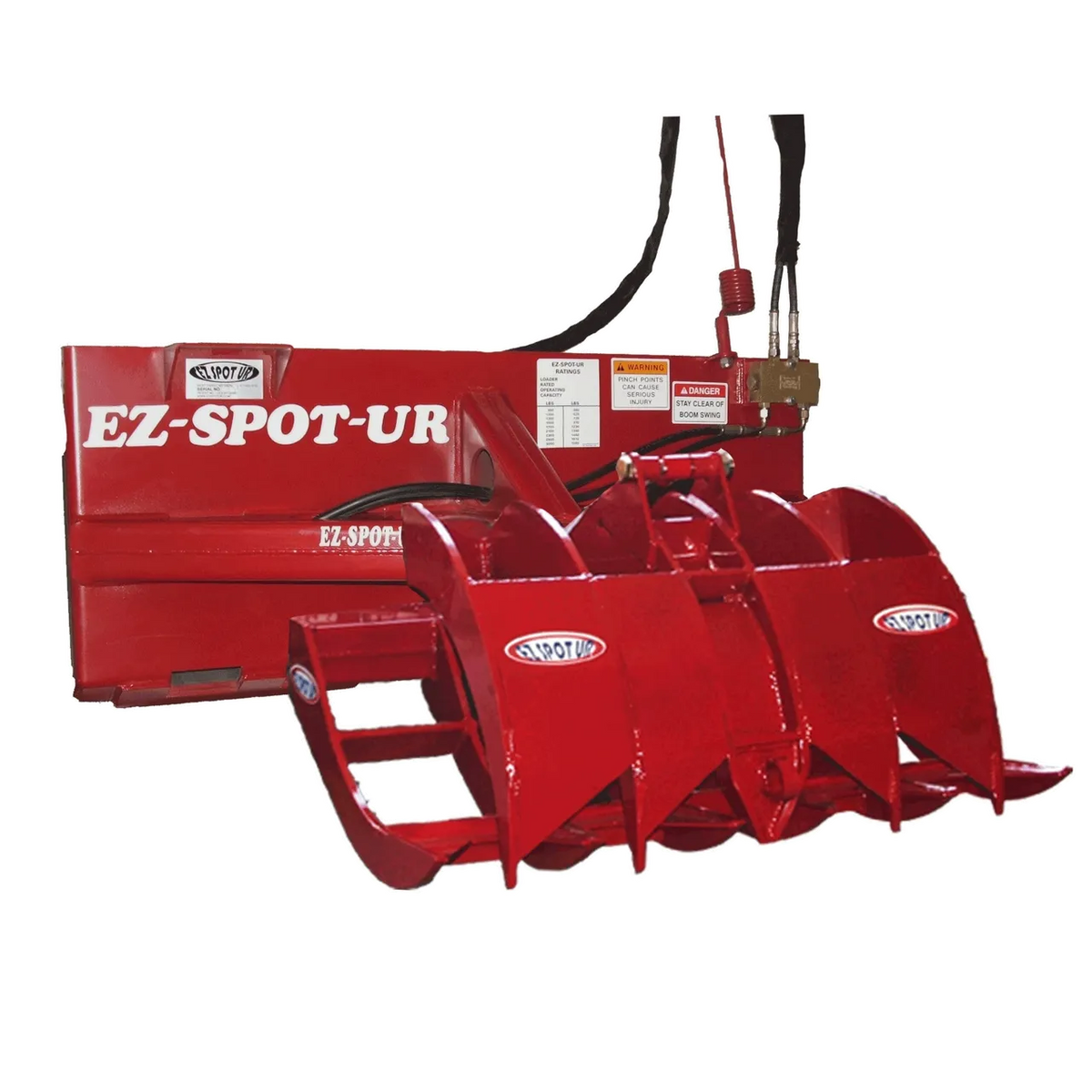 Ez Spot UR Attachment Fixed Non-Rotating Base | Model EZ-001F | 176 lbs | 20–30 GPM | 3–5 Ton | For Skid Steer, Compact Track Loaders, Wheel Loaders, Excavators, Mini Excavators, Telehandlers & Backhoes
