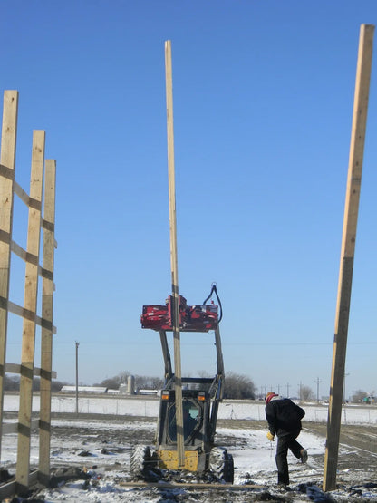 Ez Spot UR Attachment Double Pole Claw | Model EZ-0008 | Jaw Opening 14" | 20–30 GPM | 3–5 Tons | For Skid Steer, Compact Track Loaders, Wheel Loaders, Excavators, Mini Excavators, Telehandlers & Backhoes