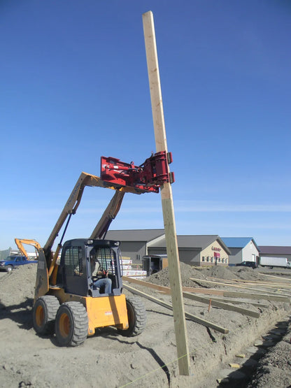 Ez Spot UR Attachment Double Pole Claw | Model EZ-0008 | Jaw Opening 14" | 20–30 GPM | 3–5 Tons | For Skid Steer, Compact Track Loaders, Wheel Loaders, Excavators, Mini Excavators, Telehandlers & Backhoes