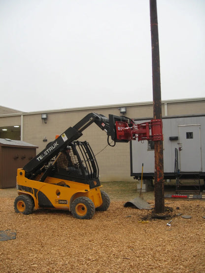 Ez Spot UR Attachment Double Pole Claw | Model EZ-0008 | Jaw Opening 14" | 20–30 GPM | 3–5 Tons | For Skid Steer, Compact Track Loaders, Wheel Loaders, Excavators, Mini Excavators, Telehandlers & Backhoes