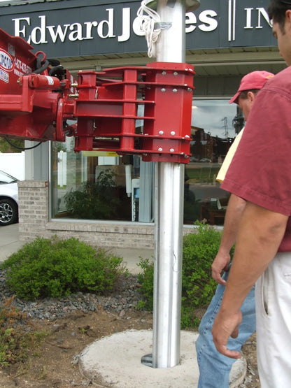 Ez Spot UR Attachment Double Pole Claw | Model EZ-0008 | Jaw Opening 14" | 20–30 GPM | 3–5 Tons | For Skid Steer, Compact Track Loaders, Wheel Loaders, Excavators, Mini Excavators, Telehandlers & Backhoes