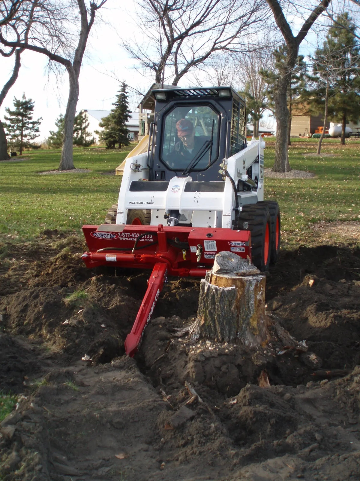 Ez Spot UR Attachment Rock and Root Pick | Model EZ-0012 | Length 48" | 20–30 GPM | 3–5 Ton | For Skid Steer, Compact Track Loaders, Wheel Loaders, Excavators, Mini Excavators, Telehandlers & Backhoes