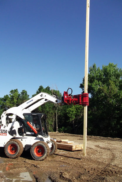 Ez Spot UR Attachment Double Pole Claw | Model EZ-0008 | Jaw Opening 14" | 20–30 GPM | 3–5 Tons | For Skid Steer, Compact Track Loaders, Wheel Loaders, Excavators, Mini Excavators, Telehandlers & Backhoes