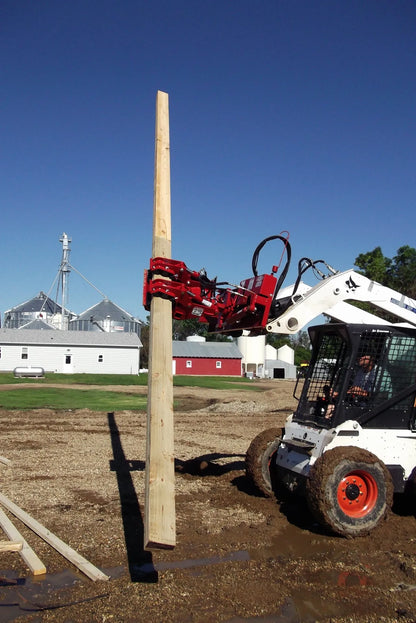 Ez Spot UR Attachment Double Pole Claw | Model EZ-0008 | Jaw Opening 14" | 20–30 GPM | 3–5 Tons | For Skid Steer, Compact Track Loaders, Wheel Loaders, Excavators, Mini Excavators, Telehandlers & Backhoes