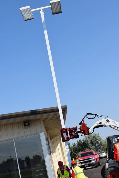 Ez Spot UR Attachment Double Pole Claw | Model EZ-0008 | Jaw Opening 14" | 20–30 GPM | 3–5 Tons | For Skid Steer, Compact Track Loaders, Wheel Loaders, Excavators, Mini Excavators, Telehandlers & Backhoes