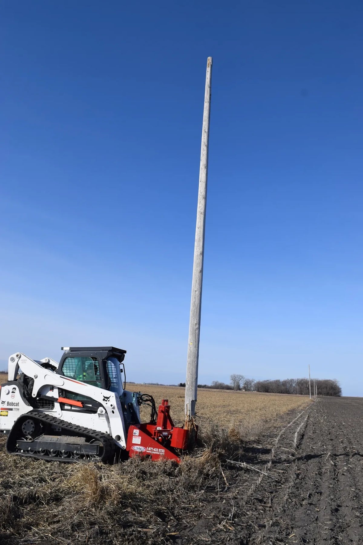 Ez Spot UR Attachment Mini Pole Jack | EZ-MPJ001 | 20–30 GPM | 3–5 Tons | For Skid Steer, Compact Track Loaders, Wheel Loaders, Excavators, Mini Excavators, Telehandlers & Backhoes