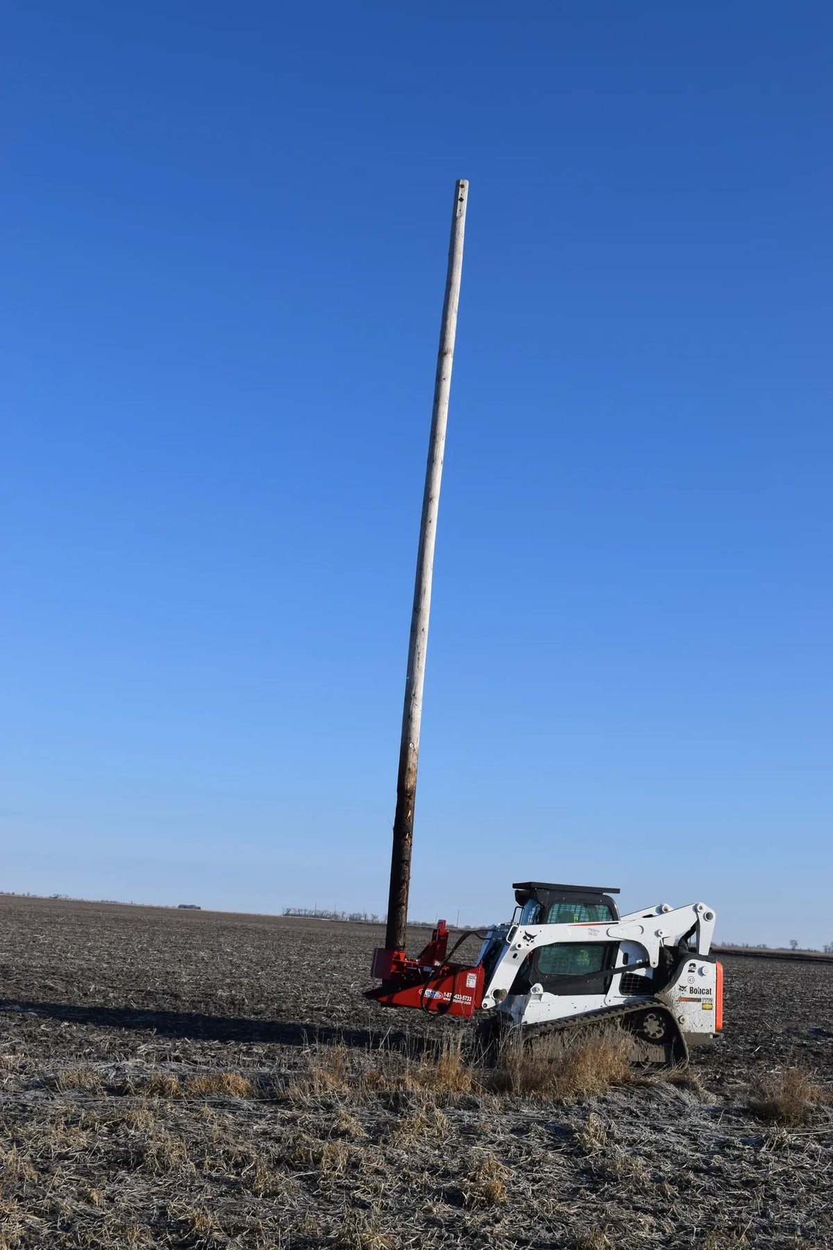 Ez Spot UR Attachment Mini Pole Jack | EZ-MPJ001 | 20–30 GPM | 3–5 Tons | For Skid Steer, Compact Track Loaders, Wheel Loaders, Excavators, Mini Excavators, Telehandlers & Backhoes