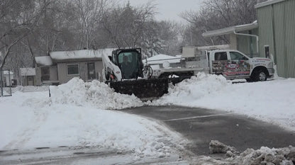 EZ Spot UR Attachment Snow Plow | Width 20' | 10–20 GPM | 4–6 Tons | For Skid Steer, Compact Track Loaders, Wheel Loaders, Excavators, Mini Excavators, Telehandlers & Backhoes