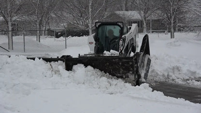 EZ Spot UR Attachment Snow Plow | Width 20' | 10–20 GPM | 4–6 Tons | For Skid Steer, Compact Track Loaders, Wheel Loaders, Excavators, Mini Excavators, Telehandlers & Backhoes
