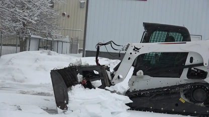 EZ Spot UR Attachment Snow Plow | Width 20' | 10–20 GPM | 4–6 Tons | For Skid Steer, Compact Track Loaders, Wheel Loaders, Excavators, Mini Excavators, Telehandlers & Backhoes