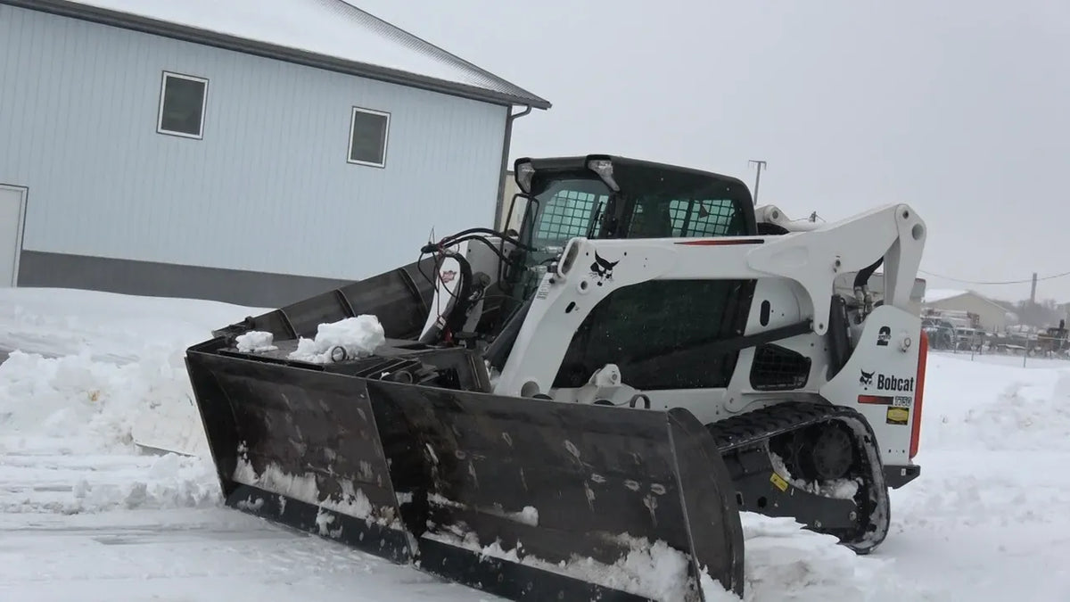 EZ Spot UR Attachment Snow Plow | Width 20' | 10–20 GPM | 4–6 Tons | For Skid Steer, Compact Track Loaders, Wheel Loaders, Excavators, Mini Excavators, Telehandlers & Backhoes