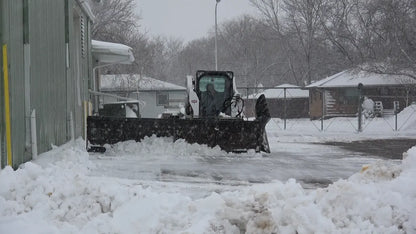 EZ Spot UR Attachment Snow Plow | Width 20' | 10–20 GPM | 4–6 Tons | For Skid Steer, Compact Track Loaders, Wheel Loaders, Excavators, Mini Excavators, Telehandlers & Backhoes